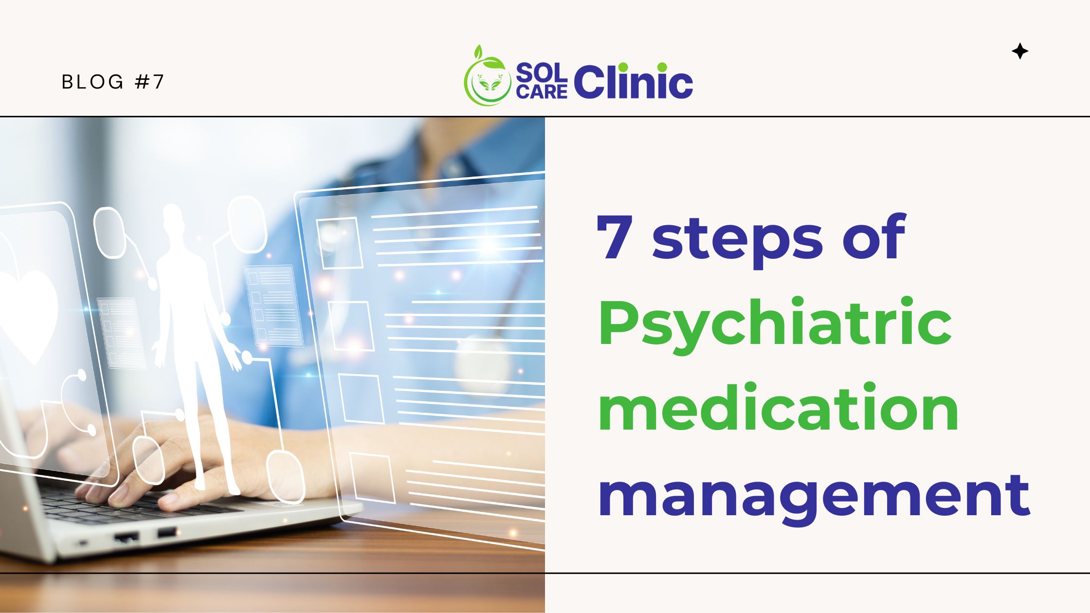 7 steps of Psychiatric medication management Image